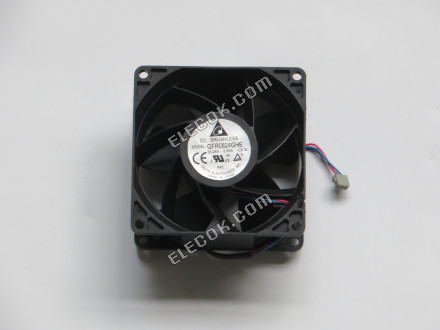 DELTA QFR0824GHE-CE76 24V 0.60A 3 vodiče Chladicí Ventilátor 