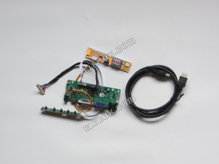 HDMI +VGA LCD Vezérlő Converter Panel Inverter Driver Kit számára LTN154U2-L06 