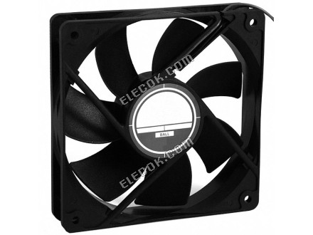 Orion OD1225-48HSS02A 48V 0,1A 3 vodiče Chladicí Ventilátor 