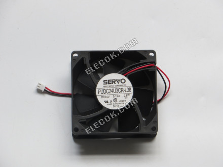 SERVO PUDC24U3CR-L38 24V 0,12A 2,8W 2 vodiče Chladicí Ventilátor 