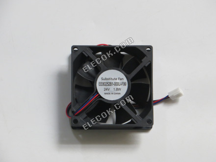 Sunon EE80252B1-000U-F99 24V 1,8W 3 vodiče Chladicí Ventilátor Náhrada 