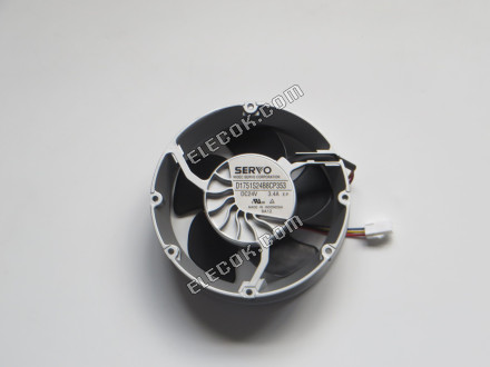 SERVO D1751S24B8CP353 24V DC 3,4A 4 vodiče Chladicí Ventilátor, originální repasovaný 