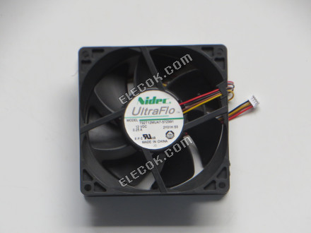 Nidec T92T12MUA7-57Z991 12VDC 0,25A 4 vodiče Chladicí Ventilátor 