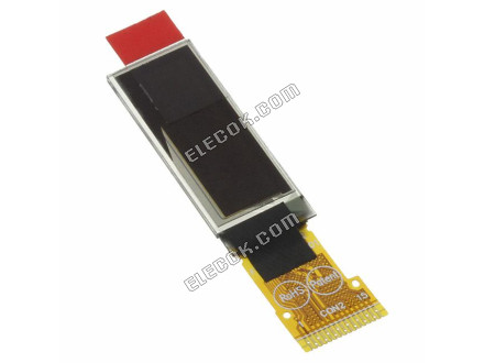 O128O032ALPP3N0000 Dale/Vishay 128X32 SáRGA GRAPHIC COG OLED kijelző panel 