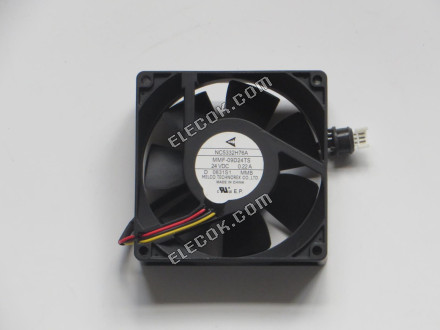 EREDETI VENTILáTOR MMF-09D24TS-MMB NC5332H76A 24V 0,22A 3 vezeték 
