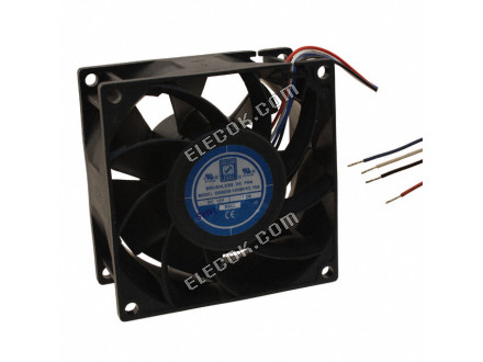 Orion OD8038-12HBVXC10A 12V 1,2A 14W 4 vodiče Chladicí Ventilátor 
