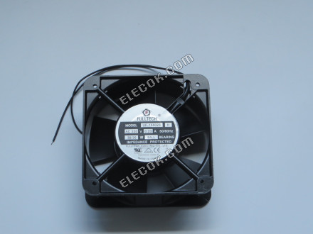 fulltecH UF-155023H 220V 0,23A 38/36W 2 vezeték 5blades négyzet alak Hűtőventilátor 