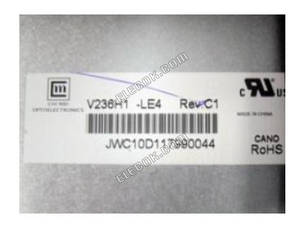 V236H1-LE4 CHIMEI INNOLUX 23,6" a-Si TFT-LCD Panel használt 