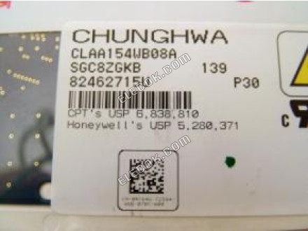 CLAA154WB08A CPT 15,4" a-Si TFT-LCD Panel 