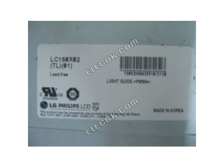 LC150X02-TL01 LG.Philips LCD 15.0" A-Si TFT-LCD Panel 