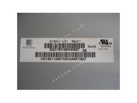 M190A1-L01 CMO 19.0" a-Si TFT-LCD Panel 