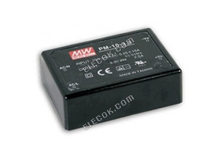PM-10-12 10W 12V0.85A plastic micro-leakage type Class2 medical board Meanwell Power Supply