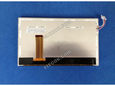 Nový LQ080T5GA01 Originální lcd obrazovka bez funkce dotykové obrazovky Toyota Highlander 