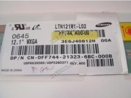 LTN121W1-L02 SAMSUNG 12,1" a-Si TFT-LCD Panel 