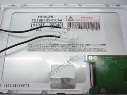 TX18D40VM1CAA HITACHI 7.0" a-Si TFT-LCDPanel 