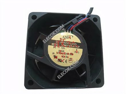 ADDA AD0612VB-A72GP 12V 0.54A 2wires Cooling Fan