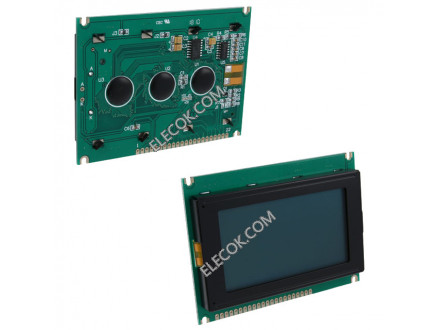 LCR-U12864GSF-WH Lumex LCD Graphic Display Modules &amp; Accessories 128x64 INFOVUE GRAY w/HTR WH LED BCKLT