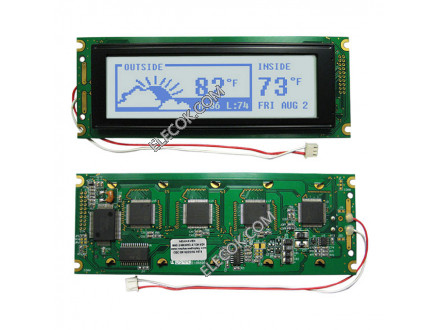 NHD-24064WG-ATGH-VZ# Newhaven Display LCD Graphic Display Modules &amp; Accessories STN-Gray 180.0 x 65.0