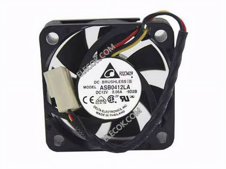 DELTA ASB0412LA 5V 0.04A 2wires Cooling Fan