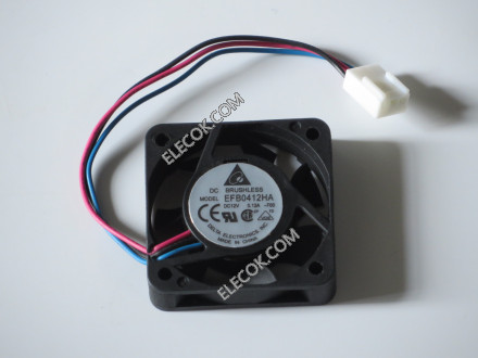 DELTA EFB0412HA-F00 12V 0.12A 3wires Cooling Fan