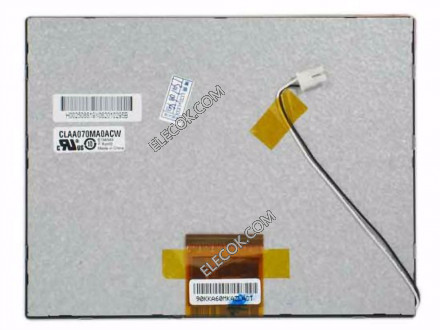 CLAA070MA0ACW 7.0&quot; a-Si TFT-LCD Panel for CPT