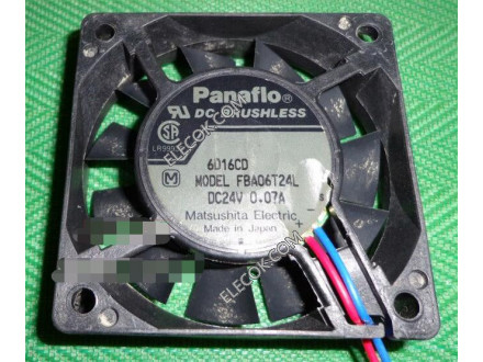 NMB FBA06T24L 24V 0.07A 1.34W 3wires Cooling Fan