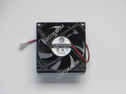 POWER LOGIC PL80S12H 12V 0.17A 2wires cooling fan