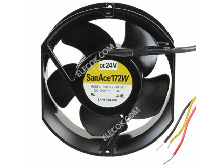 Sanyo 9WE5724K501 24V Cooling Fan