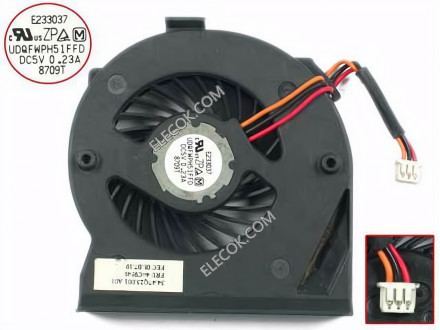UDQFWPH51FFD 5V 0,23A 3wires cooling fan 