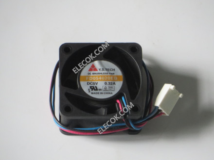 Y.S.TECH FD054020EB 5V 0.32A 3 wires Cooling Fan