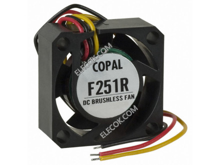 Copal F251RF-05LLB 5V 0.05A 0.25W 3wires Cooling Fan