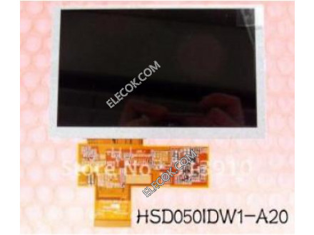 HSD050IDW1-A10/A20/A30 HANNSTAR 5.0&quot; LCD Panel Without Dotykový Panel 