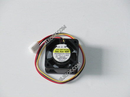 Sanyo 9WF0424H7D04 24V 0,085A 3wires Cooling Fan 