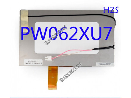 PW062XU7 6,2&quot; a-Si TFT-LCD Panel pro PVI 