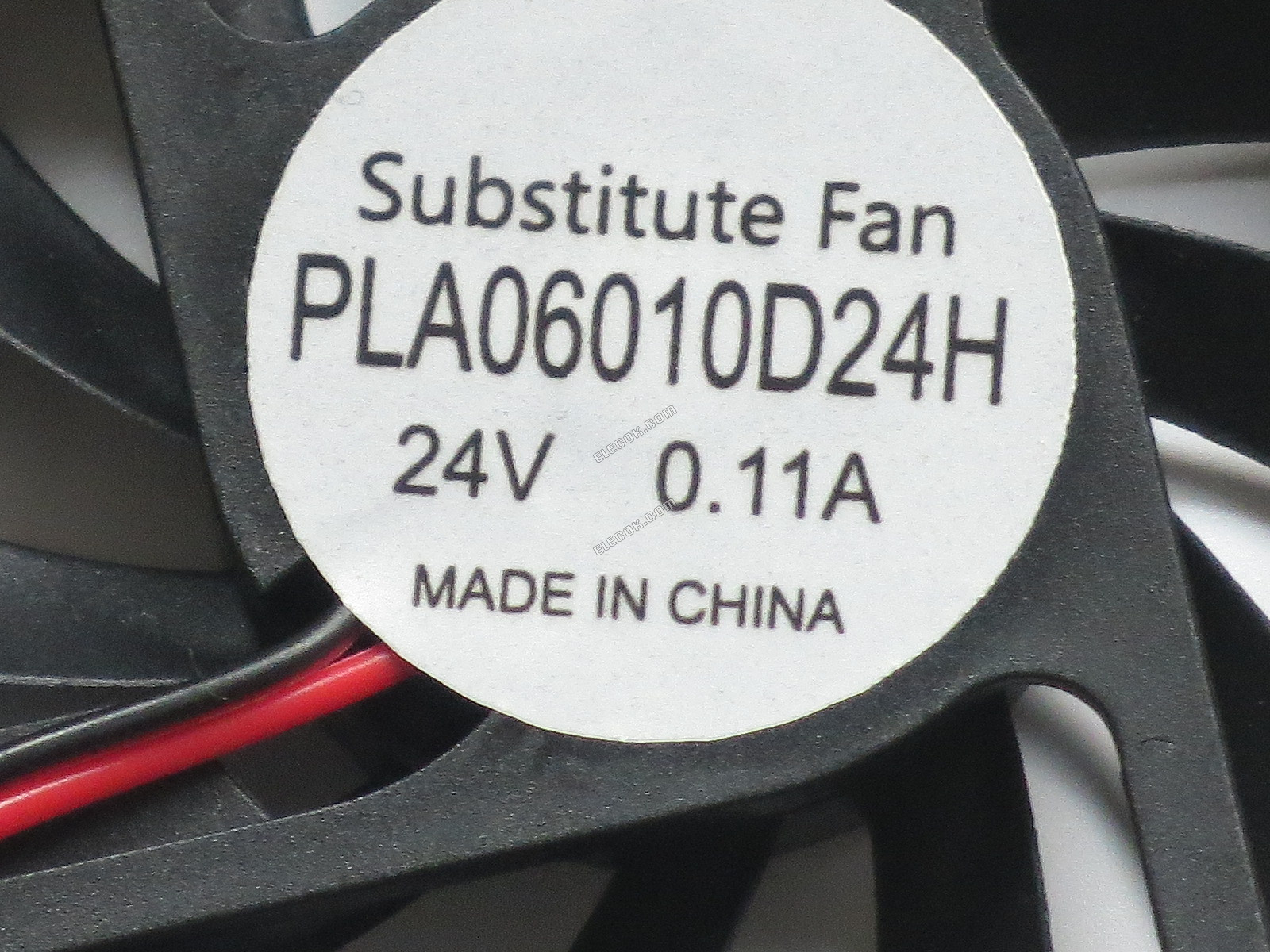 POWER LOGIC PLA06010D24H 24V 0,11A 2 vodiče Chladicí Ventilátor, náhrada 