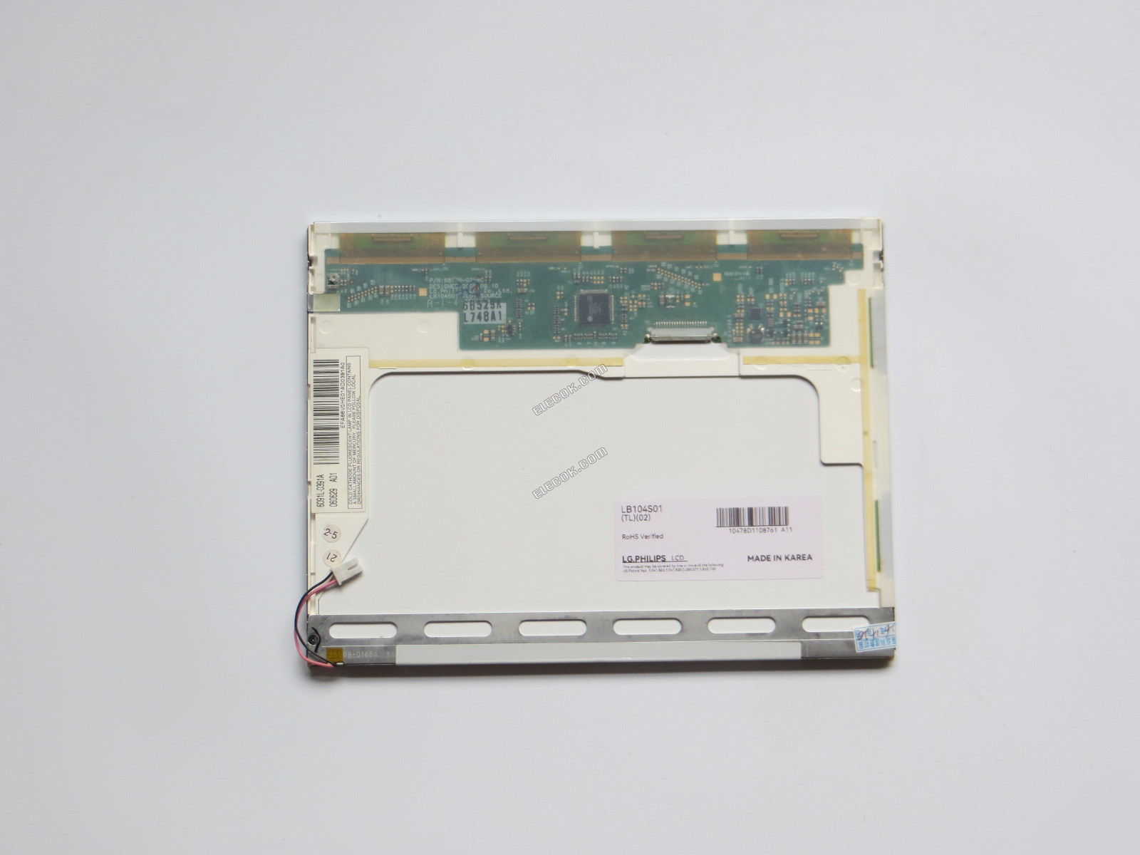 LG LB104S01-TL02 10,4 hüvelyk Ipari LCD képernyő 