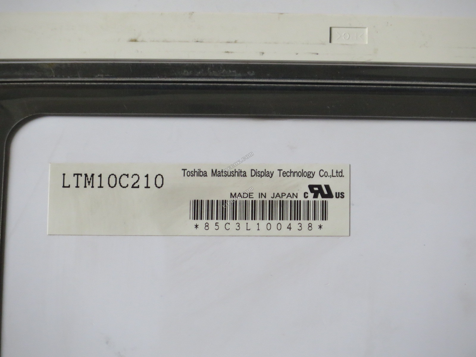 LTM10C210 Toshiba Matsushita 10,4" a-Si TFT-LCD Panel použitý 