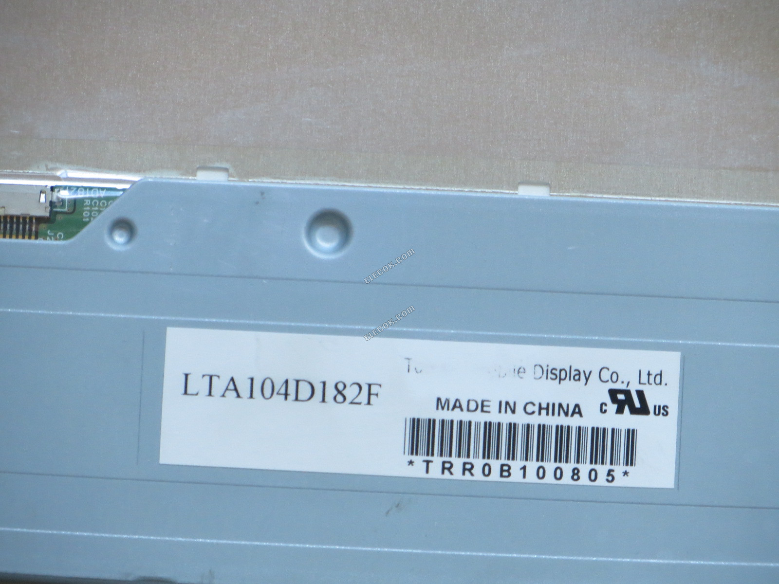 LTA104D182F Toshiba Matsushita 10,4" LTPS TFT-LCD Panel érintőkijelző nélkül, használt 