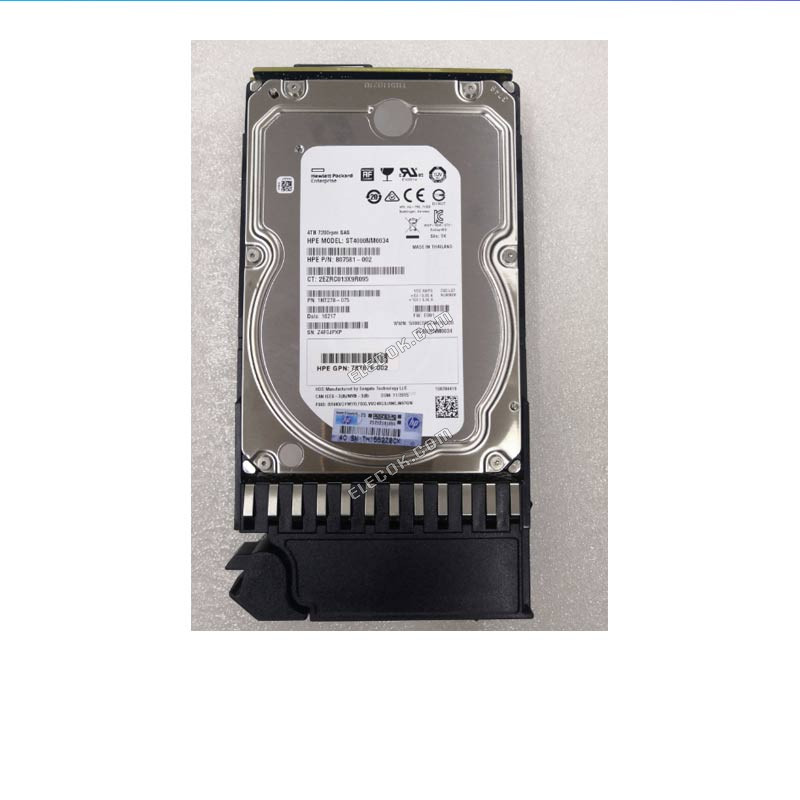 HP K2Q82A 801557-001MSA 4TB 12G SAS 3.5 7.2K storage hard drive