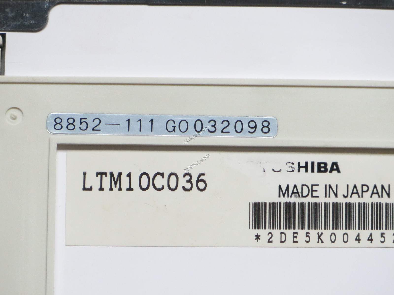 LTM10C036 TOSHIBA 10" LCD HASZNáLT 