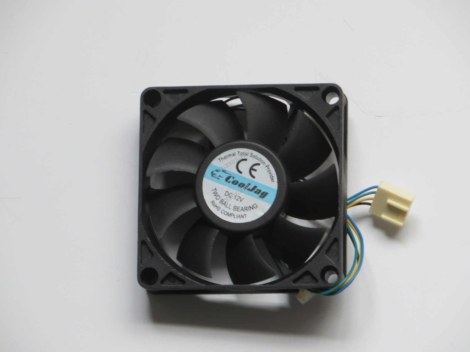 EVERFLOW R127015BU 12V 0.30A 4 vezeték Hűtőventilátor 