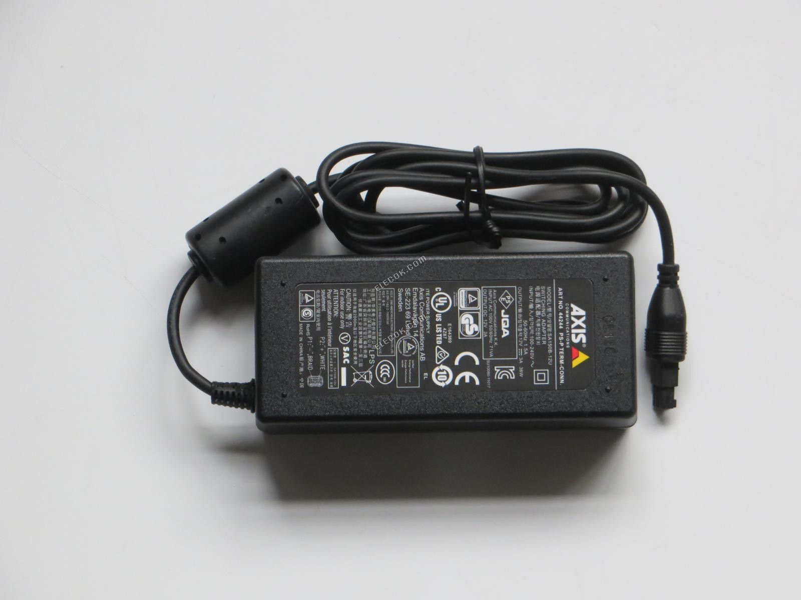 AXIS 44244 PS-P TERM-CONN 12V3A SA150B-12U 
