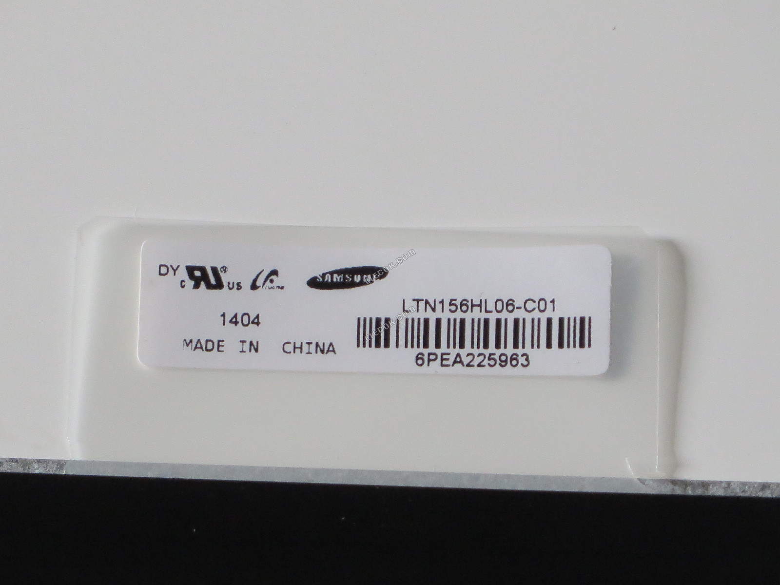 LTN156HL06-C01 SAMSUNG 15,6" a-Si TFT-LCD, Panel 
