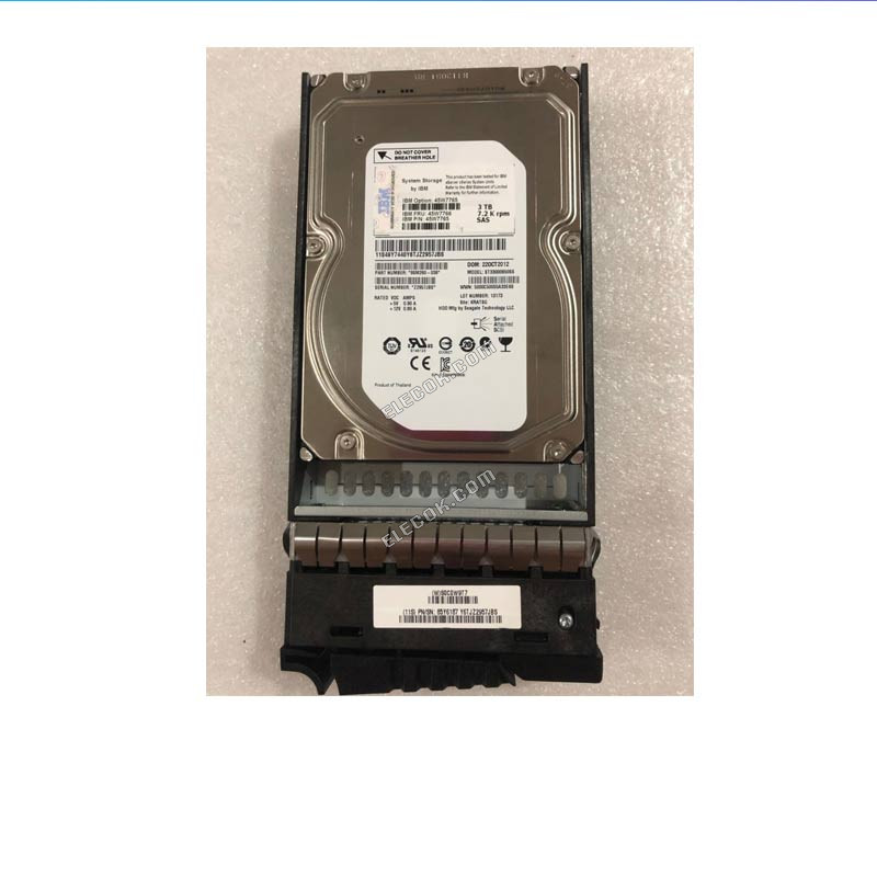 IBM 3303 V7000 85Y6187 3TB SAS 7.2K 3.5 6Gb V7000 storage hard disk