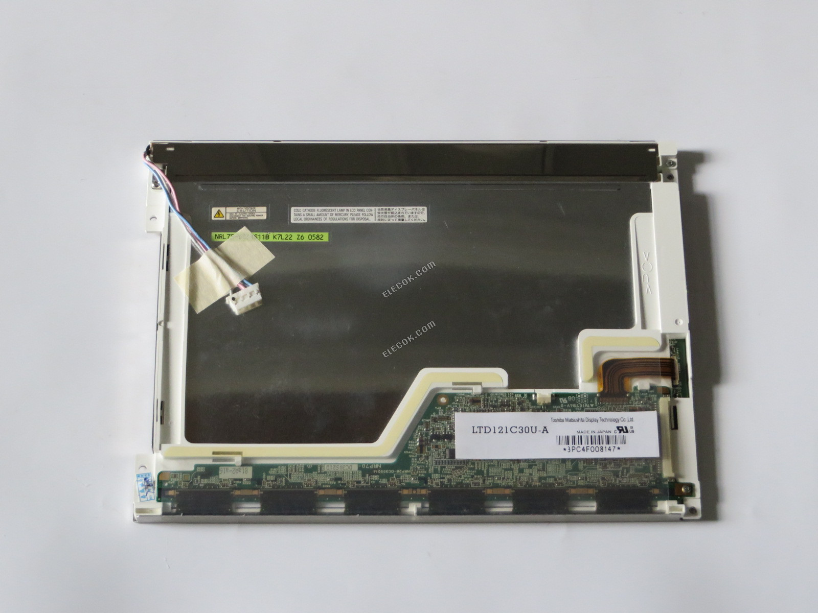 LTD121C30U-A TOSHIBA 12,1" LCD, HASZNáLT 