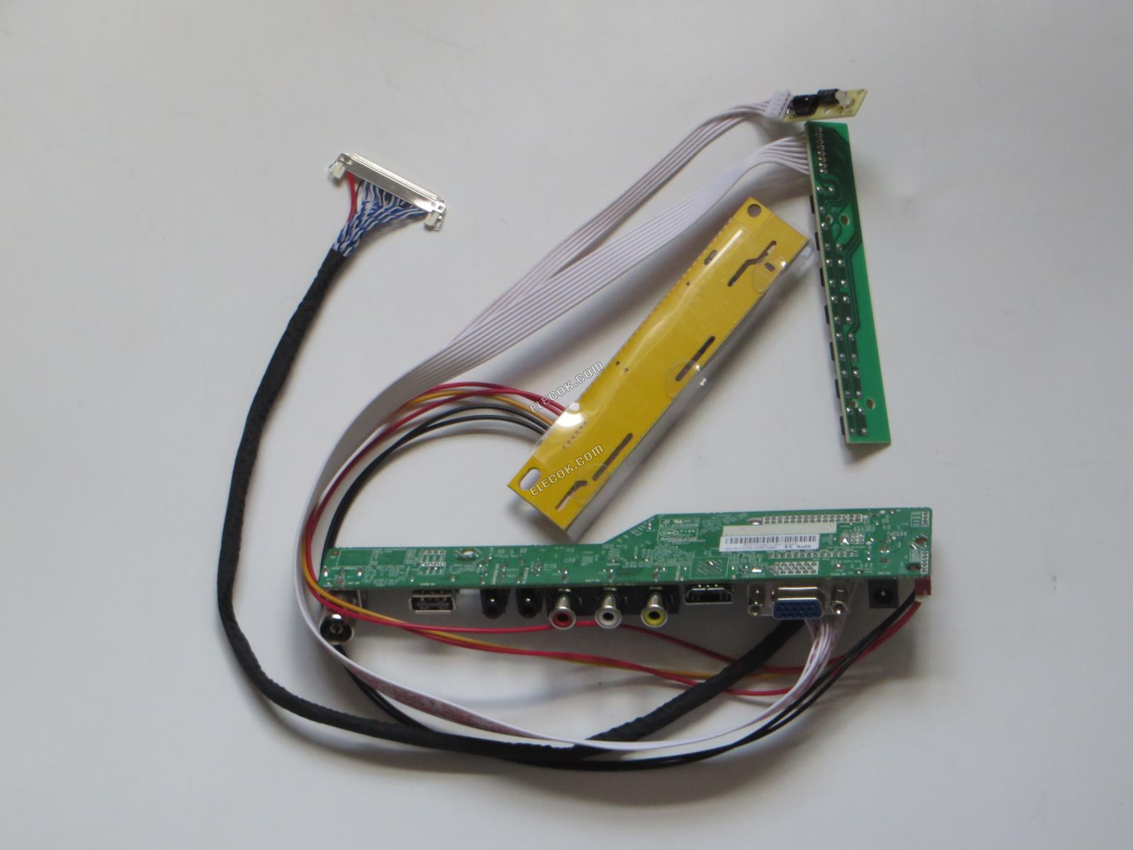 Deska Ovladače pro LCD AUO M190PW01 V6 s USB, HDMI, VGA, AV a TV funkce 