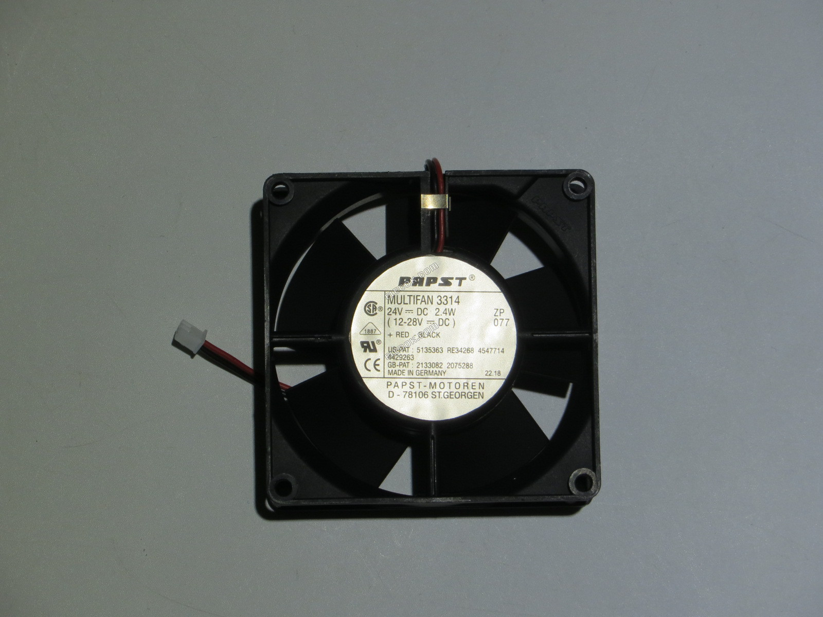 PSPST 9238 MULTIFAN 3314 24V 2 vodiče chladicí ventilátor 