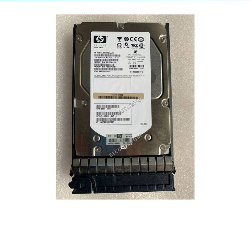 HP 300G 15K FC 3.5 inch fiber server hard drive454411-001 416728-001