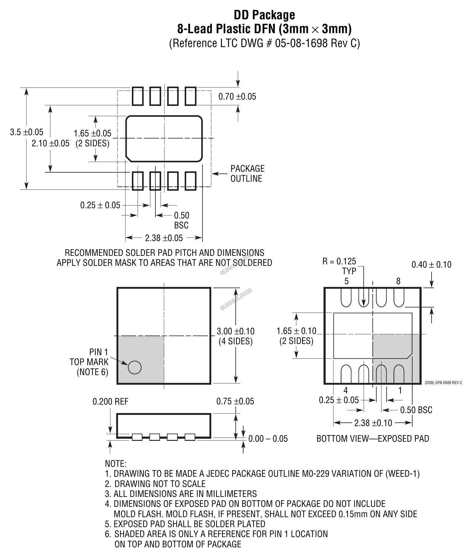LT3015EDD#TRPBF Analog Devices LDO Linear Regulators - 1 Reel (2500 pcs)