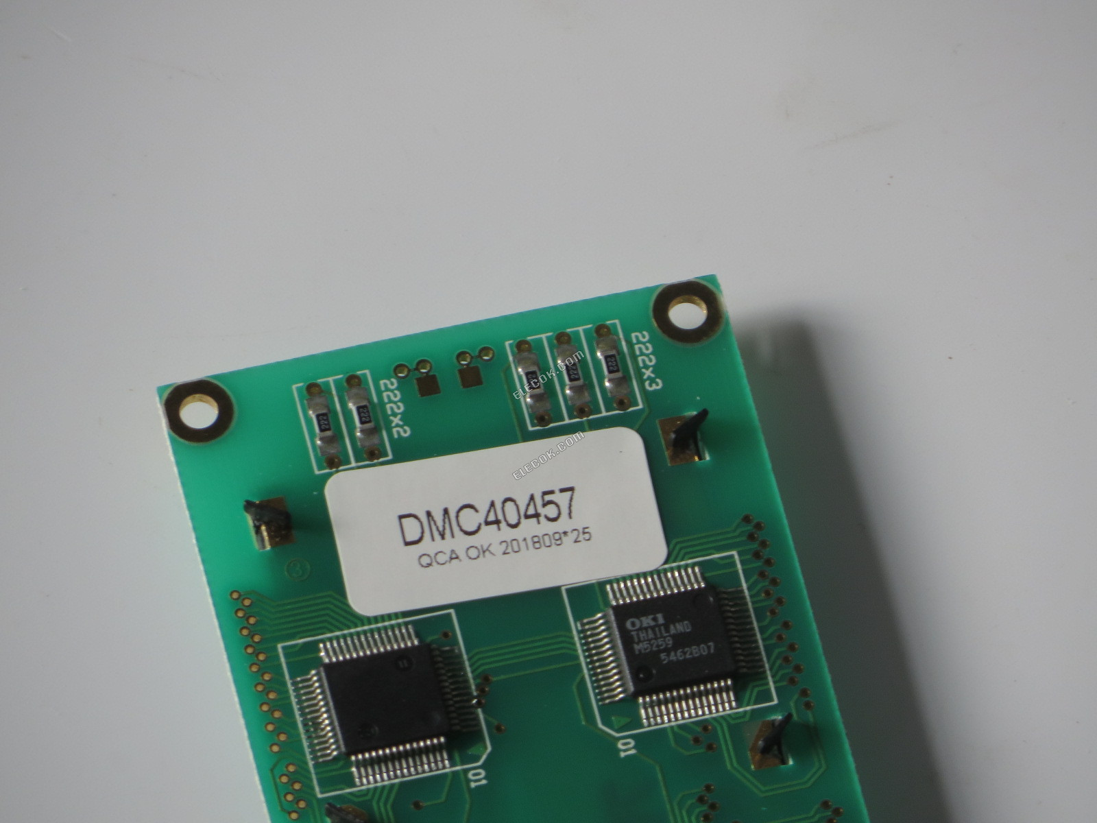 DMC40457 LCD Panel OPTREX, Náhrada bez podsvícení tloušťka je 9.2mm 